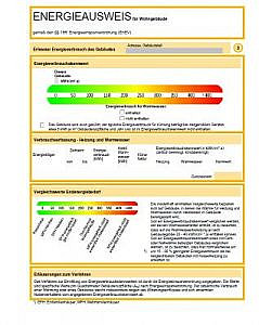 Energieausweis DIN A4