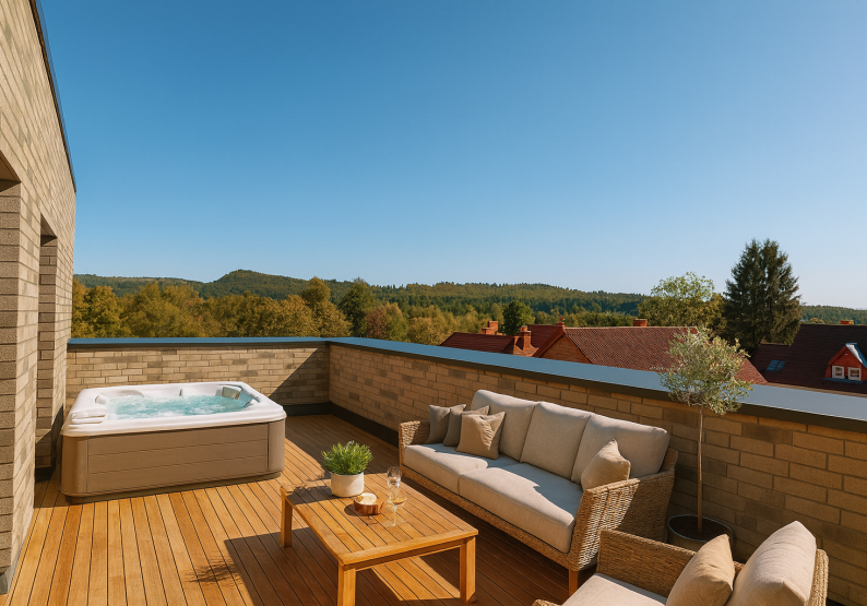 Dachterrasse (KI)